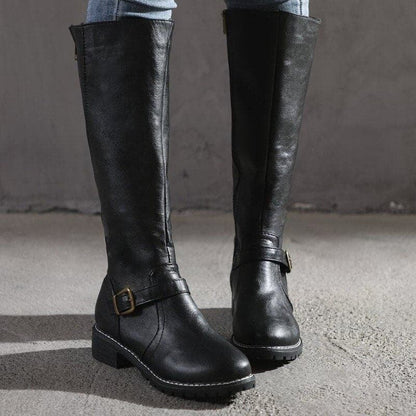 Marly - Bequeme Damenstiefeletten mit Zierschnalle