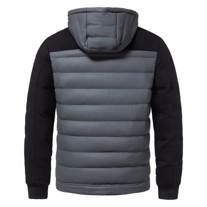 Kenneth - Elegante, warme Herren-Kapuzenjacke