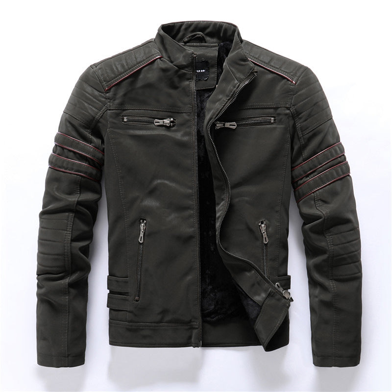 Bastian – Bikerjacke mit Reißverschluss