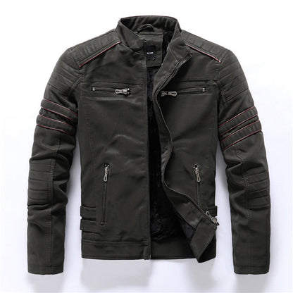 Bastian – Bikerjacke mit Reißverschluss