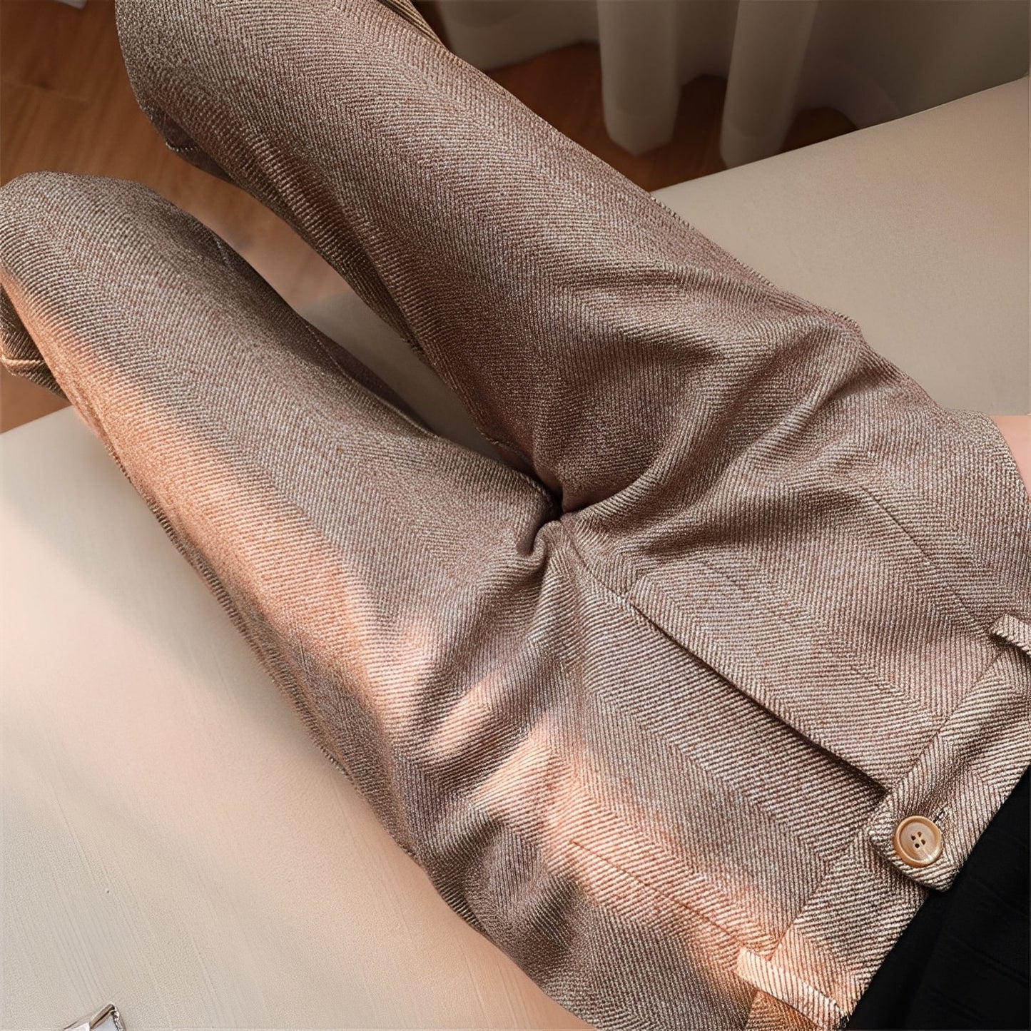 Daren - Elegante schmale Wollhose für Männer