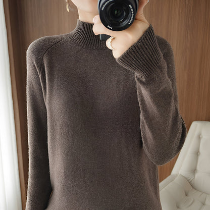 Ulyssa - Eleganter Frauen-Kaschmir-Rollkragenpullover