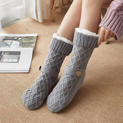 Lavina - Elegante Wollsocken mit Fleece-Futter für Frauen