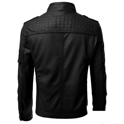 Lucas - Luxuriöse Lederjacke im modernen Stil