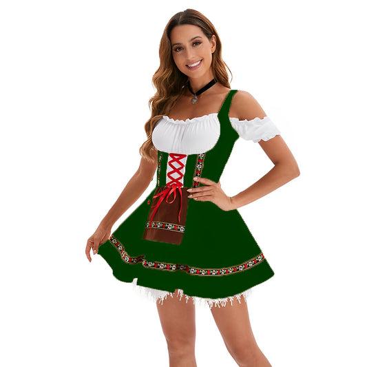 Adella - Schickes kurzes Oktoberfest-Dirndl für Damen
