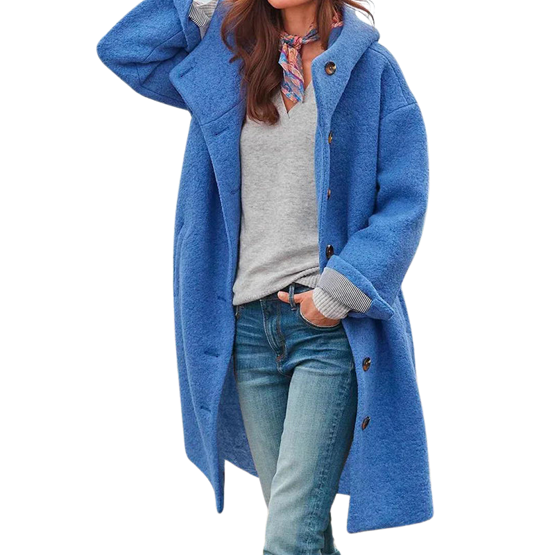 Clara - Windbreaker-Kapuzenjacke mit Taschen