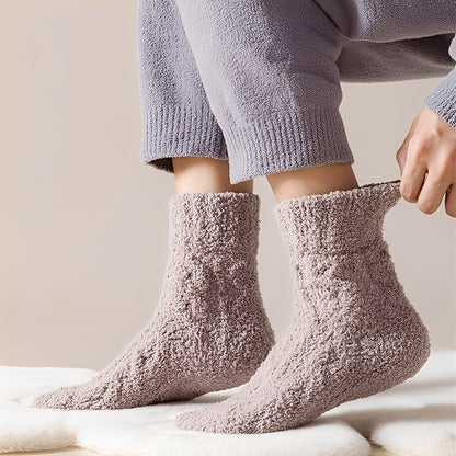 Neely - Universelle Socken aus wärmendem Samt-Fleece