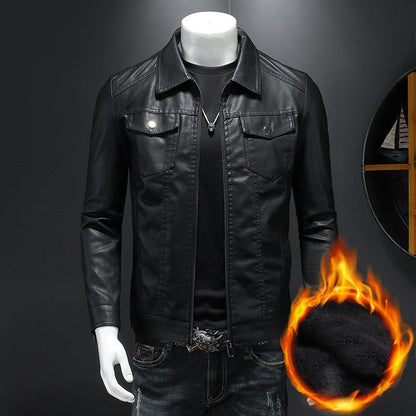 Nelson - Moderne Biker-Lederjacke für Männer