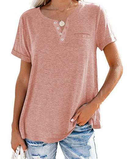 Élodie – Damen T-Shirt mit kurzen Ärmeln