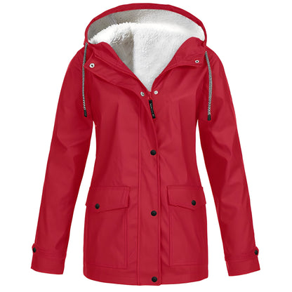 Abbigail - Multifunktionale, wasserdichte Damenjacke mit Fleece-Futter