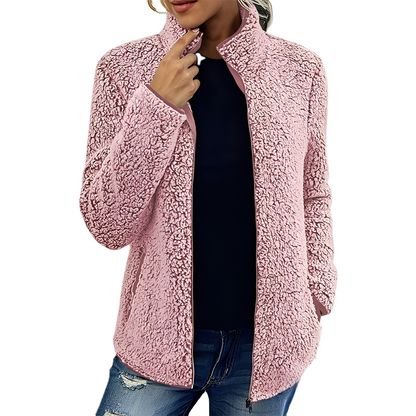 Larissa - Stilvolle, warme Damen-Fleecejacke
