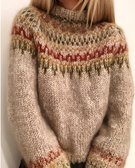 Armani - Bequemer Damenpullover mit Rollkragen