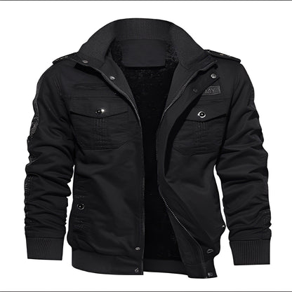 Gary - Stylische Herren-Fleecejacke mit Taschen