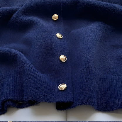 Merla - Komfortabler Damenpullover-Mantel mit Rundhalsausschnitt