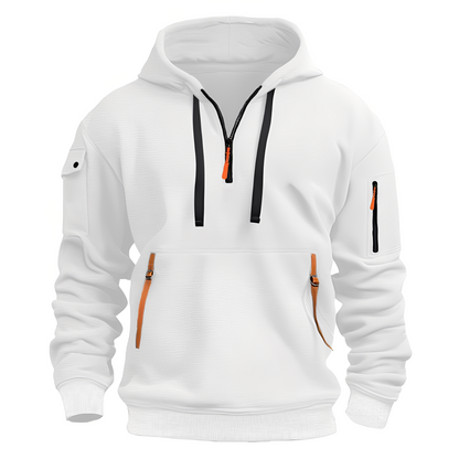 Cornell - Angenehmer, lässiger Herren-Hoodie mit Zipper