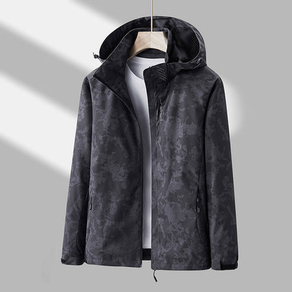 Daly - Unisex-Windjacke mit Muster