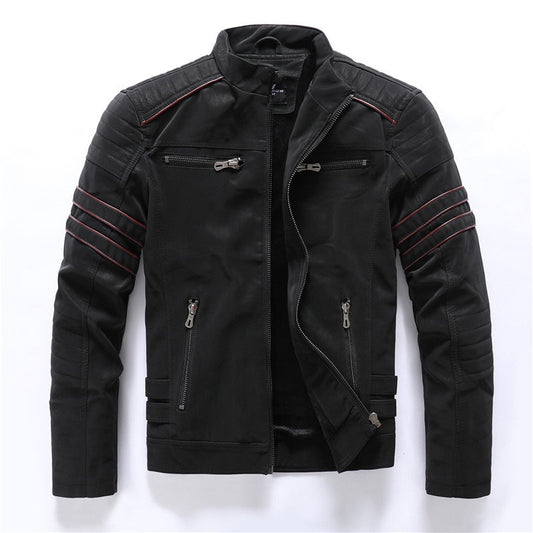 Bastian – Bikerjacke mit Reißverschluss
