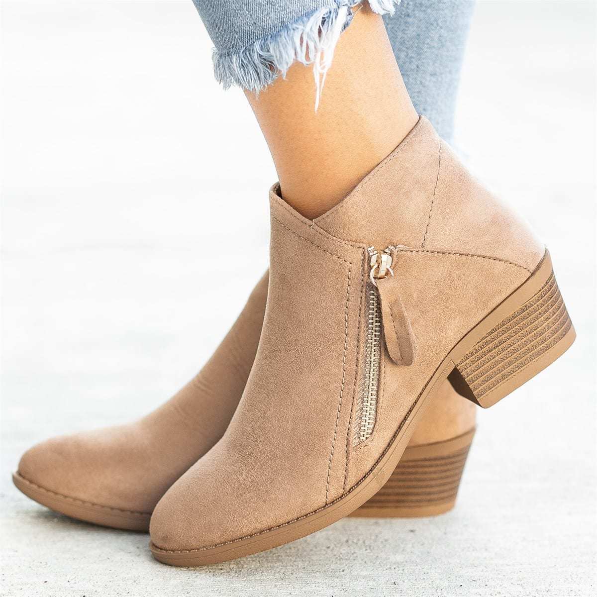 Elizabeth - Schicke Wildlederstiefel für Frauen