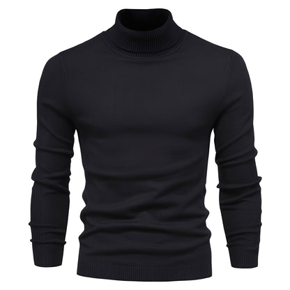 Jonah - Schlichter Herren-Rollkragenpullover