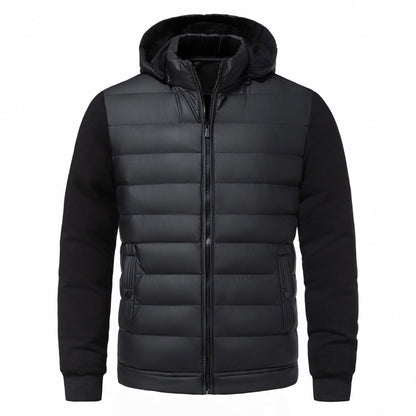Kenneth - Elegante, warme Herren-Kapuzenjacke