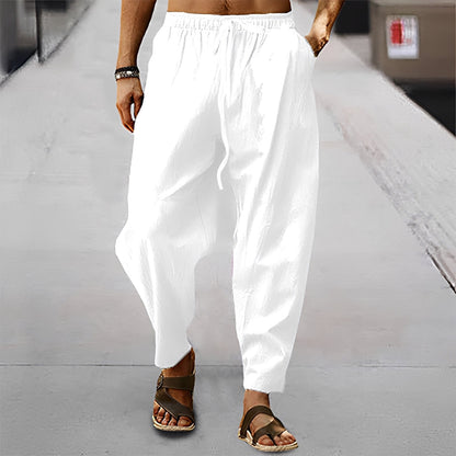 Jaxson - Leichte Leinen-Strandshorts für Herren
