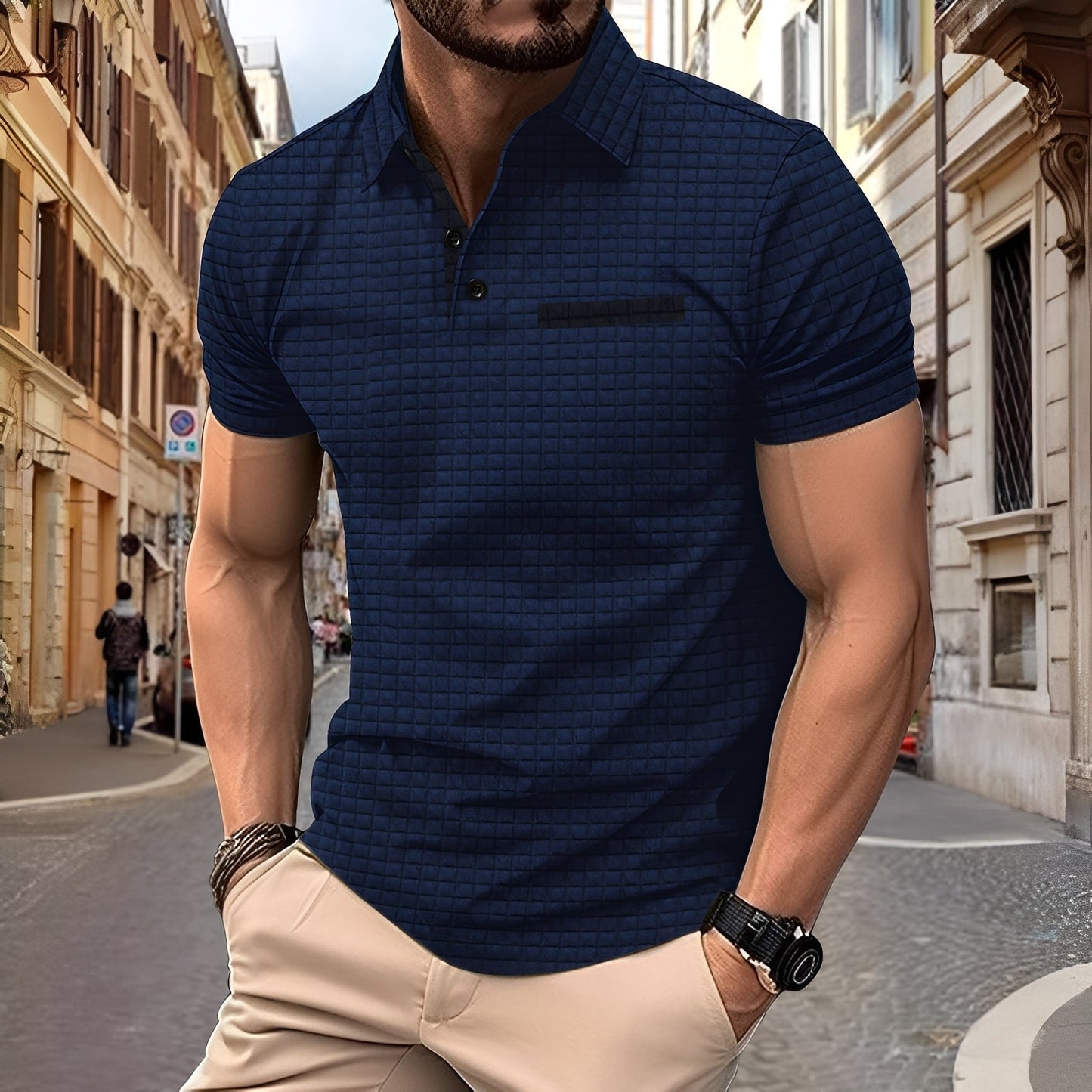 Benson - Fesselndes, enges Herren-Poloshirt