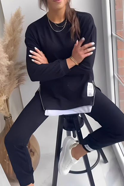 Kristine - Bequemes Damen-Sweatshirt- und Hosen-Set