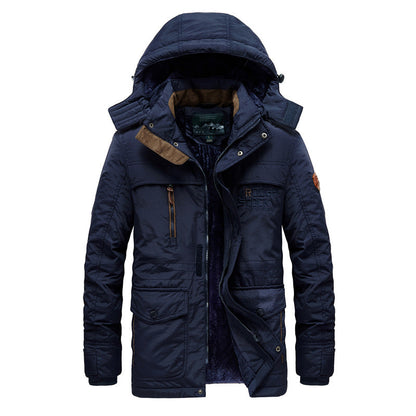 Lenard - Universelle, dick gepolsterte Herrenjacke