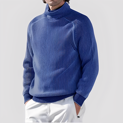 Chadwick - Stilvoller, warmer Rollkragenpullover für Herren aus Wolle