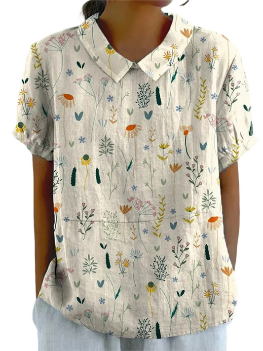 Raelyn - Bluse mit Wildblumenmuster