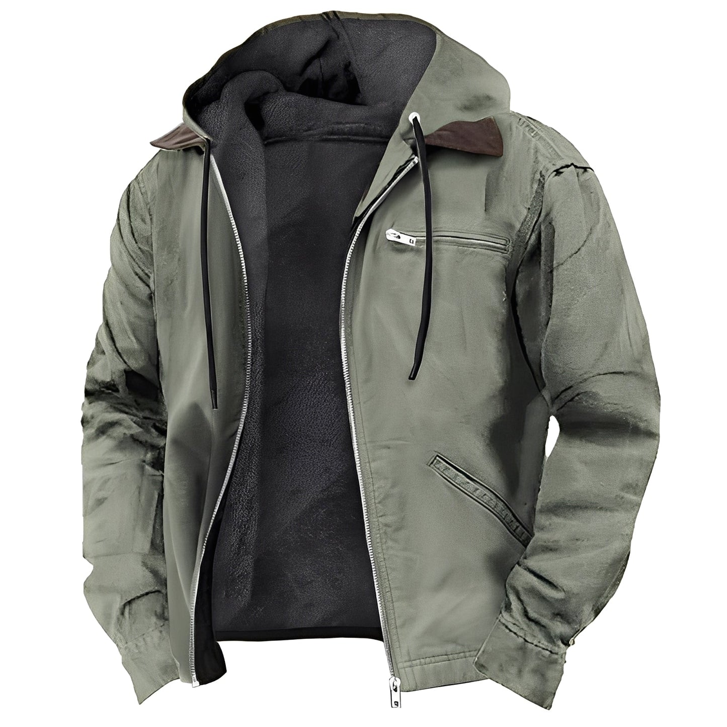 Adrian - Warme Herren-Outdoorjacke mit Kapuze