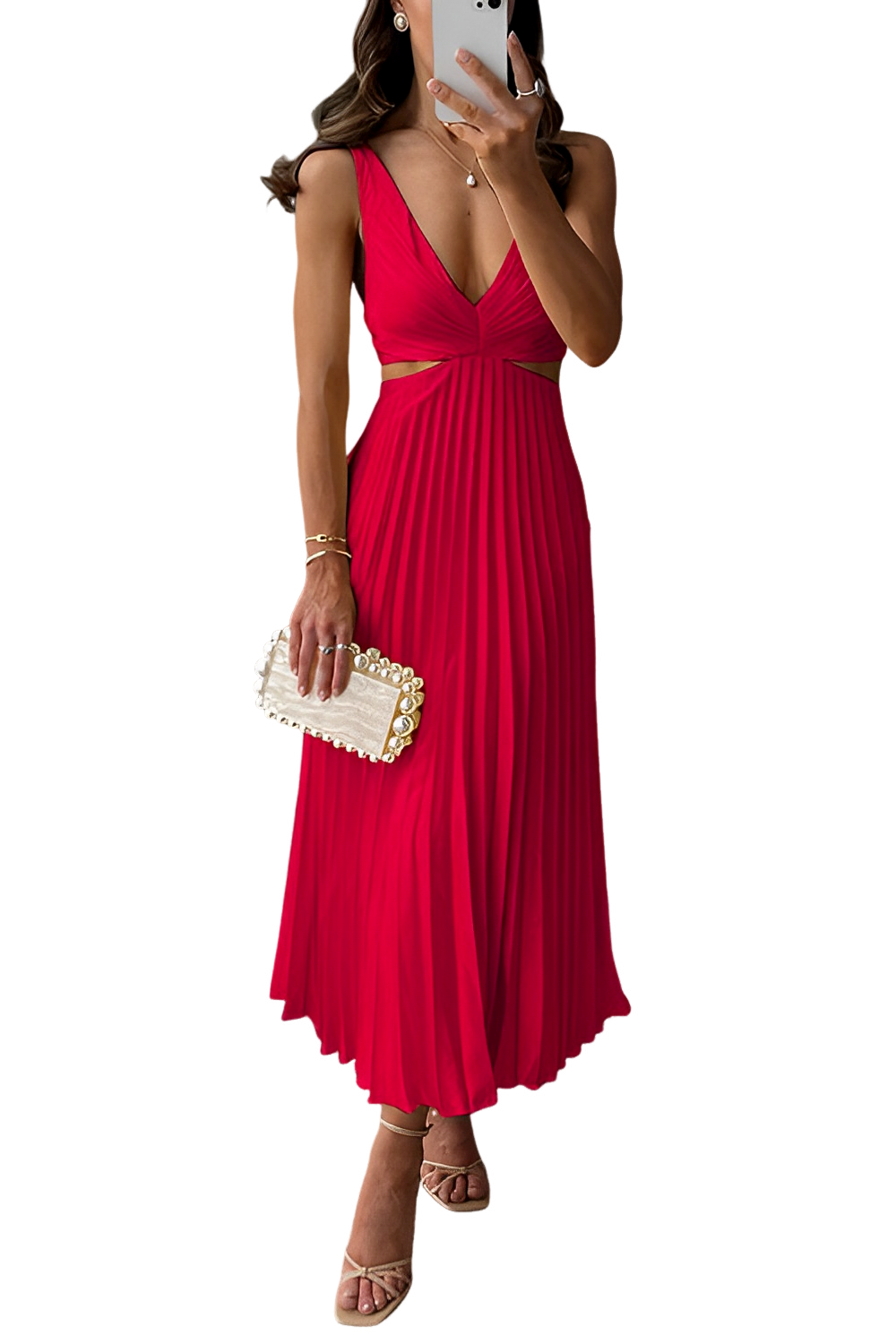 Kesley – Elegantes Plisseekleid mit Stil