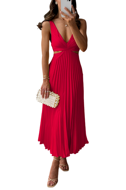 Kesley – Elegantes Plisseekleid mit Stil