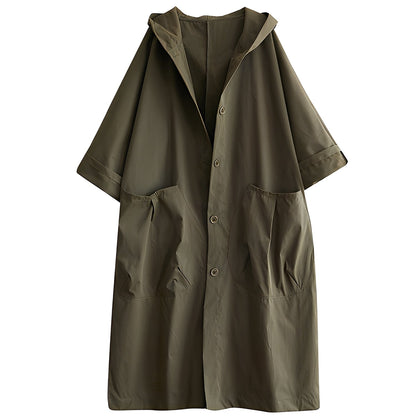 Nona - Wasserabweisende, lockere Damenjacke mit Kapuze