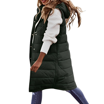 Brenna - Stilvolle lange Damen-Daunenjacke