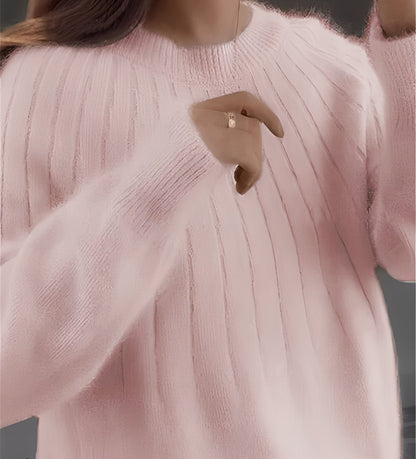 Josslyn - Eleganter, locker geschnittener Damen-Kaschmirpullover