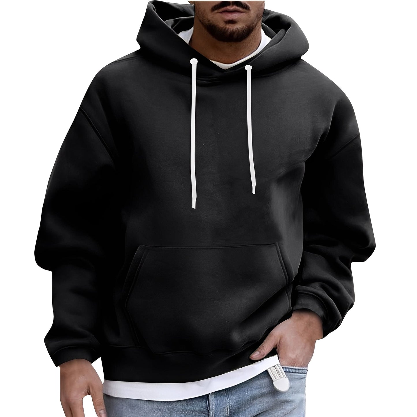Rupert - Bequemer Herren-Hoodie mit Tasche