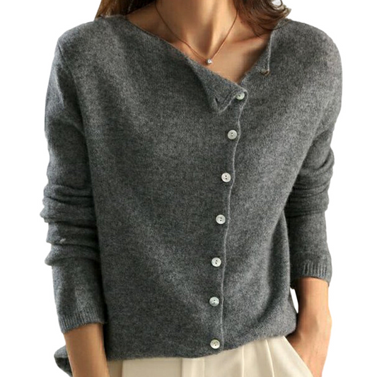 Florence – Elegante Strickjacke mit Knopfverschluss