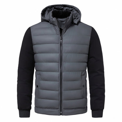 Kenneth - Elegante, warme Herren-Kapuzenjacke