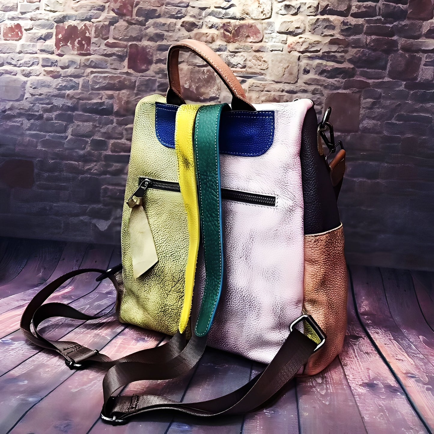 Alayna - Traditioneller Damenlederrucksack