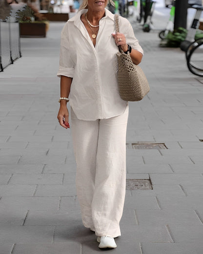 Beth – Bequemes Sommerset aus Leinen