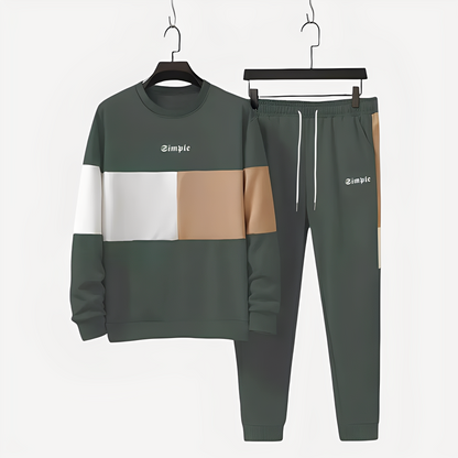 Charlton - Elegantes Sportset für Herren mit Farbblock-Design
