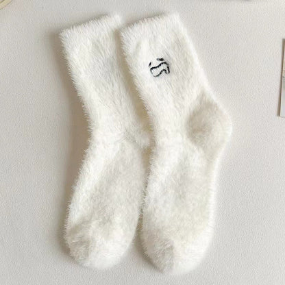 Catherina - Charmante, mittellange Kuschelsocken für Damen