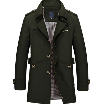 Kolton - Schicker Windjacken-Trenchcoat für Männer