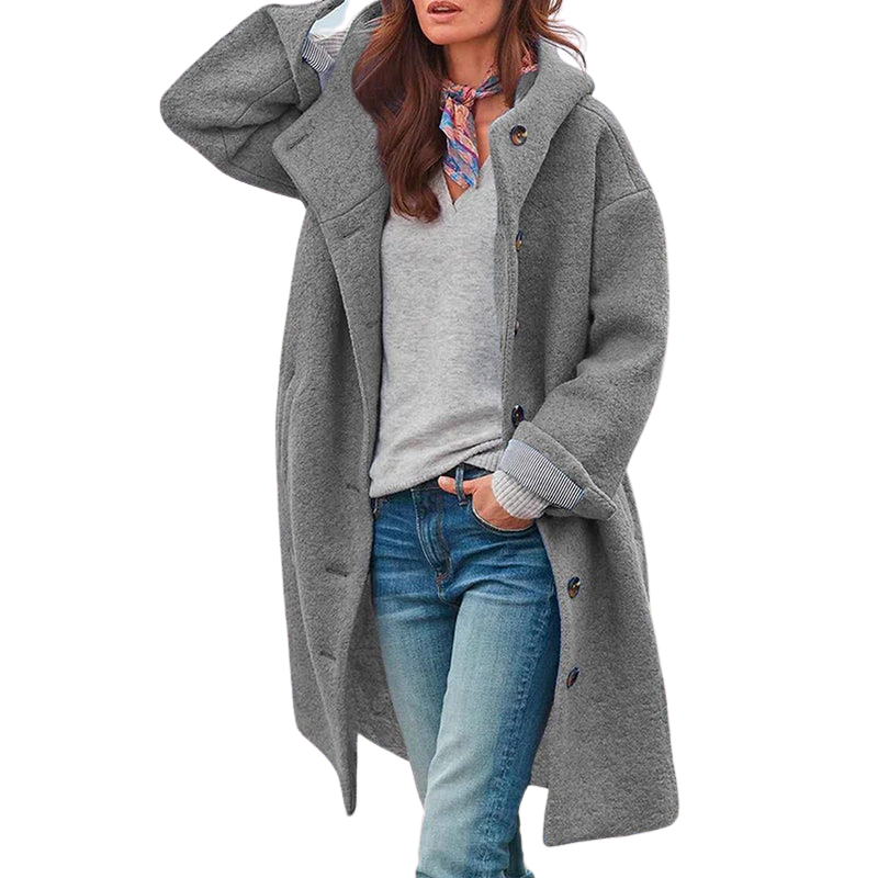 Clara - Windbreaker-Kapuzenjacke mit Taschen