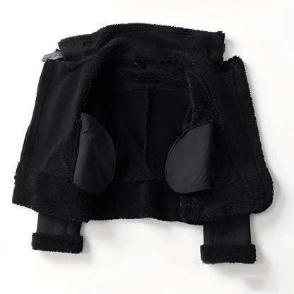 Yasmine - Kuschelige Damen-Motorradjacke aus Lammfell