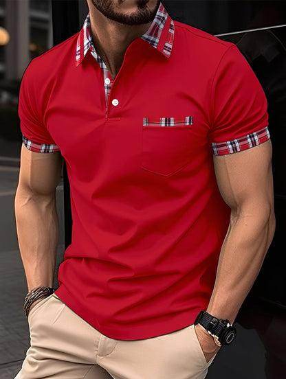 Ryker - Elegantes Poloshirt mit Brusttasche für Herren