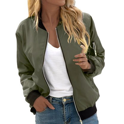 Shirlee - Komfortable Damen-Bomberjacke im klassischen Retro-Design