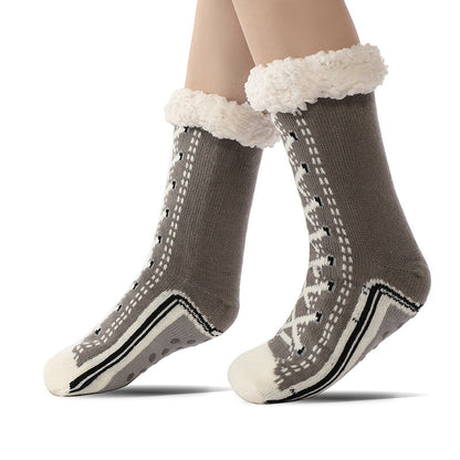 Sharla - Stilvolle Damen-Berber-Fleece-Socken