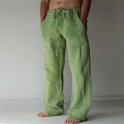Anton - Casual Leinenhosen in Einfarbig